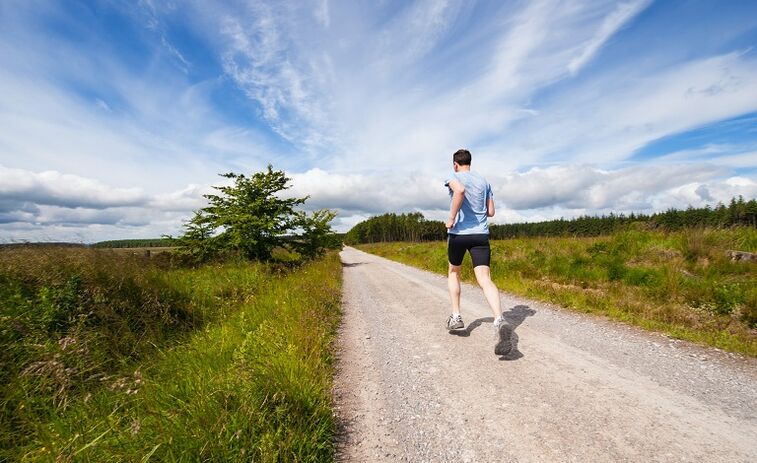 Running is cardio exercise for weight loss